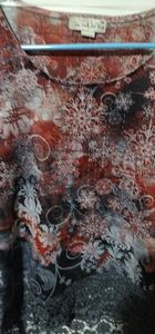 Floral long sleeve top